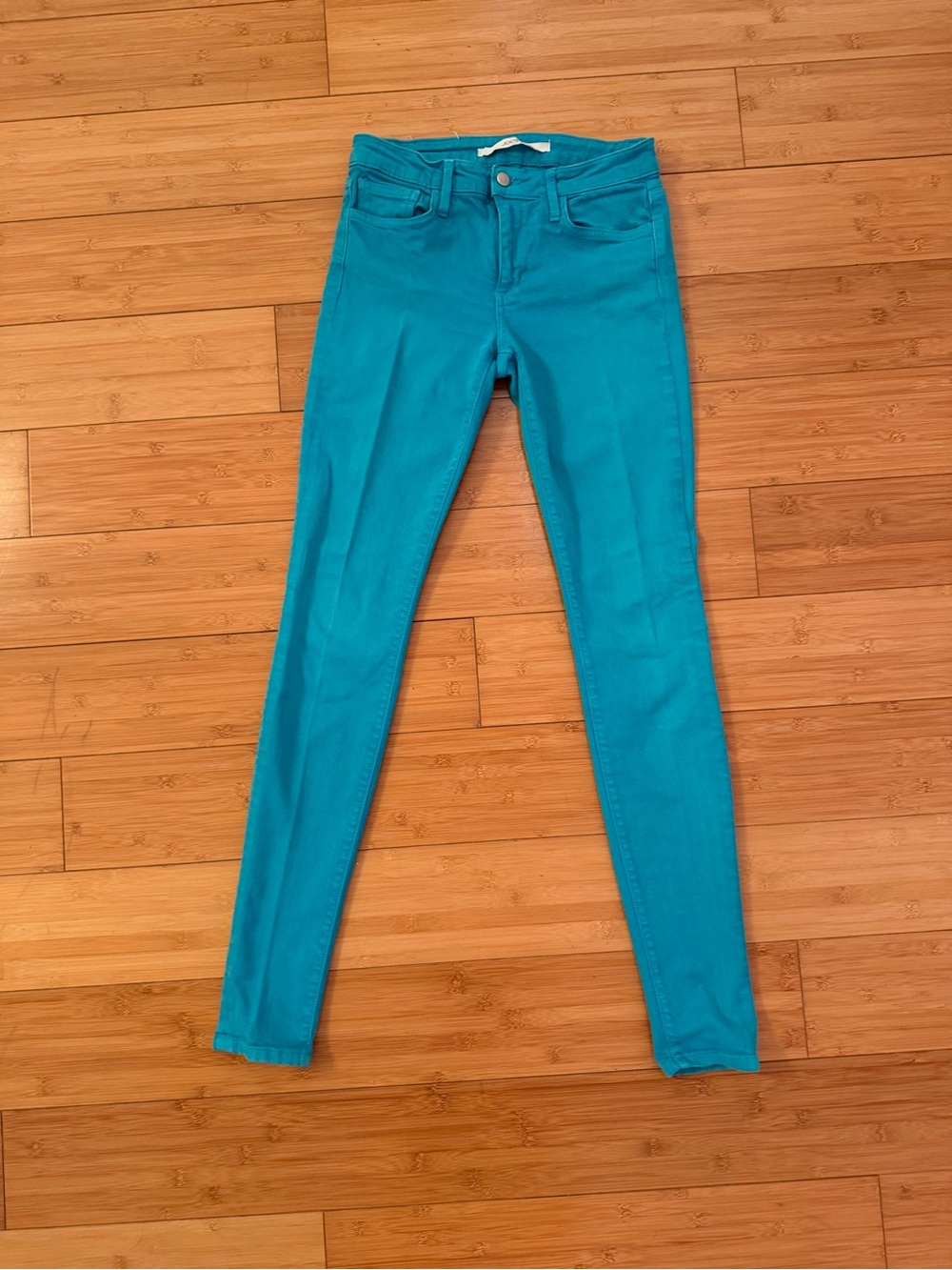 Joe’s Jeans Women’s Slim Fit Teal Skinny Jeans 28
